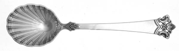 Anitra (Sterling) Sugar Shell Spoon by Magnus Aase (Norway)