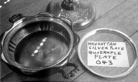 043 (Silverplate, Hollowware) by Manhattan Silverplate
