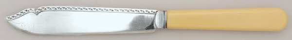 M5S1 (Silverplate) Individual Fish Knife with Silverplate Blade by Mathers & Son