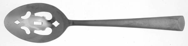 MFS8 (Stainless, Frosted Handle) Pierced Tablespoon (Serving Spoon)