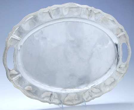 Sterling Hollowware 21" Waiter Tray by Maciel