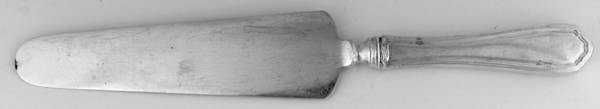 MCG9 (Silverplate) Pie Server with Silverplate Blade by Mcglashan Clarke & Co