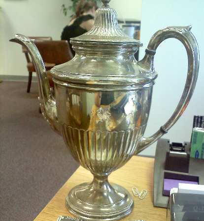 970-Ribbed (Sterling, Hollowware) by Manchester