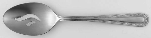 Mallory (Stainless) Pierced Tablespoon (Serving Spoon)