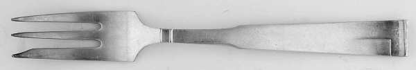 M1H1 (Silverplate) Individual Pie Fork