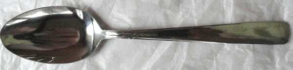Domino (Stainless) Place/Oval Soup Spoon by Marbo
