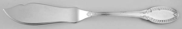 Impero (Sterling) Flat Handle Master Butter Knife by Michael C Fina