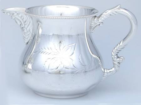23 (Silverplate, Hollowware) Creamer by Manhattan Silverplate