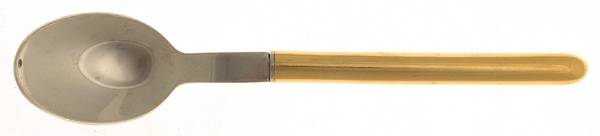 Mono Oval Gold (Stainless, Gold Acct) Teaspoon by Mono