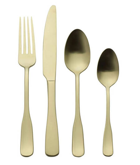 Landyn Satin Champagne (Stainless) by Mikasa