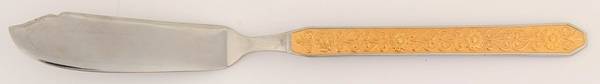 Gold Esperanza (Stainless) Individual Solid Fish Knife