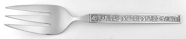 Costellano-Davao (Stainless) Medium Solid Cold Meat Serving Fork