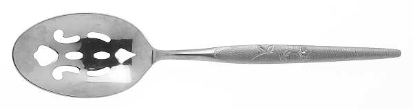 Fleur (Stainless) Pierced Tablespoon (Serving Spoon)