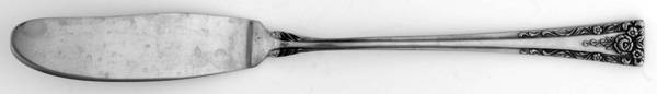 Beauvais (Stainless) Flat Handle Master Butter Knife by National Stainless