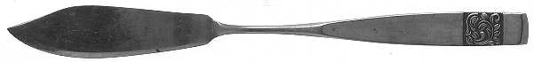 Flat Handle Master Butter Knife