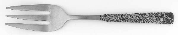 Lady Charming (Stainless) Medium Solid Cold Meat Serving Fork