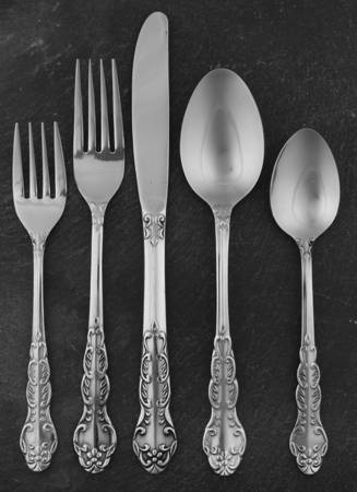 Nancy (Stainless) 5 Piece Place Setting
