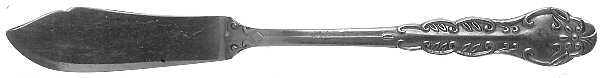 Nancy (Stainless) Flat Handle Master Butter Knife