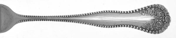 Rose-York Rose (Silverplate, 1910, No Monograms) by National Silver Co