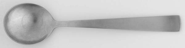 Rhine (Stainless) Round Bowl Soup Spoon (Gumbo) by Nirosta
