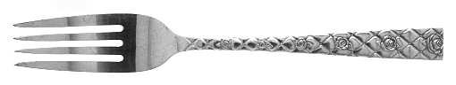 Rose Marie (Silverplate, 1952) Fork by National Silver Co