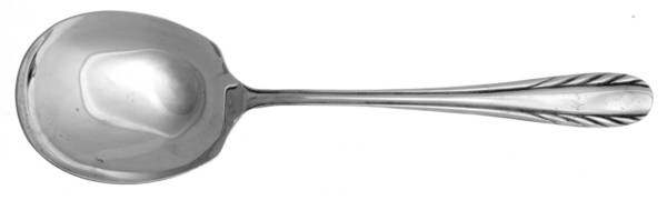 Wheat (Silverplate) Large Solid Casserole Spoon by Nakazato