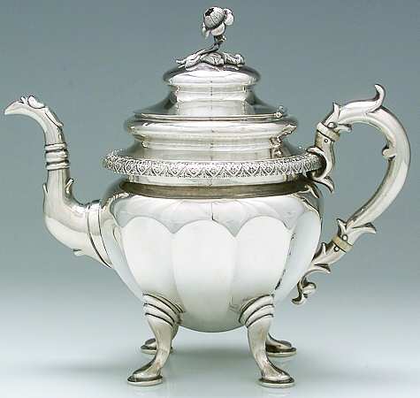 Coin Silver Hollowware by Nicholas J Bogert