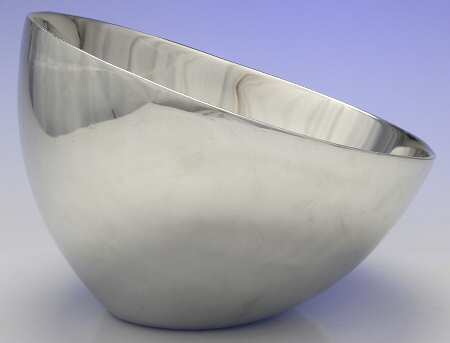 Luna (Metal, Hollowware) 12" Round Bowl