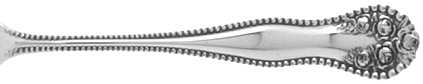 Rose-York Rose (Slvp, 1910, Monograms) by National Silver Co