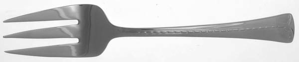 Medium Solid Cold Meat Serving Fork