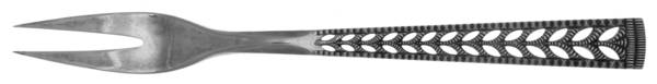 Juvel  Small 2-Tine Cold Meat Serving Fork by Nils Hansen (Norway)