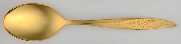 Gold Vassar (Gold Electroplate) Teaspoon by Nasco