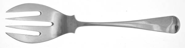 NVV1  Large Solid Fish Serving Fork