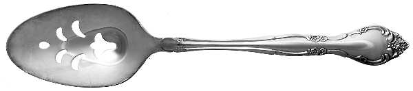 Affection (Silverplate, 1960) Pierced Tablespoon (Serving Spoon)