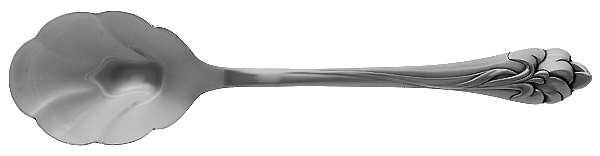 Amaryllis (Stainless) Sugar Shell Spoon