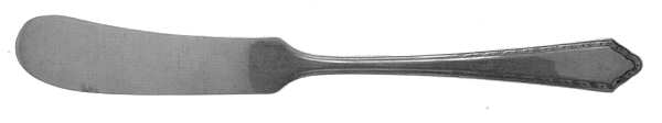 Ardsley (Sterling, 1933) Flat Handle Butter Spreader