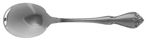 Arbor Rose-True Rose (Stainless) Sugar Spoon by Oneida Silver