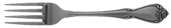 Arbor Rose-True Rose (Stainless) Youth Fork