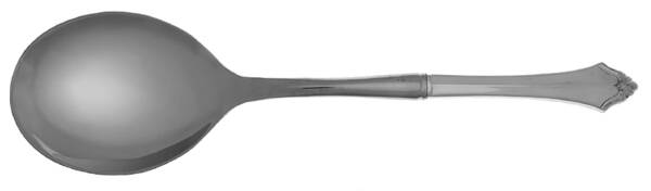 Belcourt (Silverplate, 1989) Casserole Spoon with Smooth Stainless Bowl HC