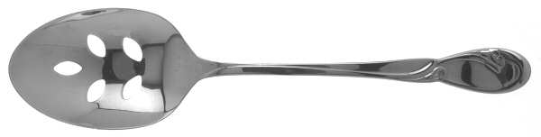 Calla Lily (Stainless) Pierced Tablespoon (Serving Spoon)