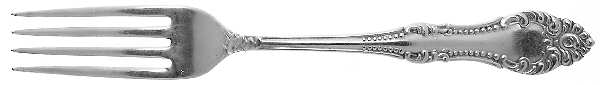 Carlton (Silverplate, 1898) Fork