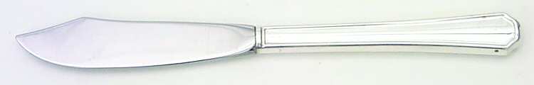 Clairhill-Fairhill (Silverplate, 1978) Individual Fish Knife with Stainless Blade by Oneida Silver