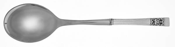 Coronation (Silverplate, 1936, No Mono) Salad Serving Spoon with Stainless Bowl HC