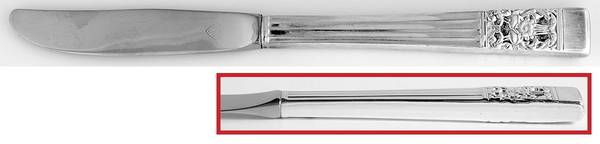 Coronation (Silverplate, 1936, No Mono) Modern Hollow Grille Knife