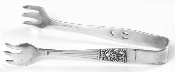 Coronation (Silverplate, 1936, No Mono) Sugar Tongs