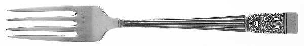 Coronation (Silverplate, 1936, No Mono) Fork