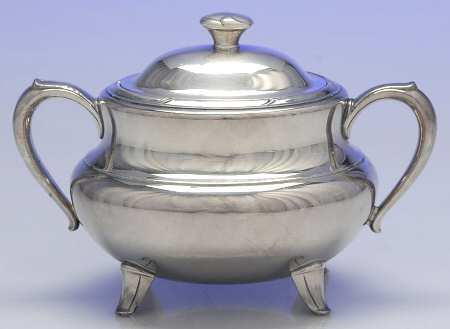 Croydon (Silverplate, Hollowware) Sugar Bowl & Lid