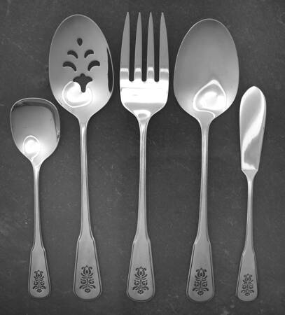 Frostfire (Stainless) 5 Piece Hostess Set