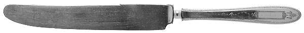Grosvenor (Silverplate, 1921, No Monograms) Knife-New French/Solid by Oneida Silver
