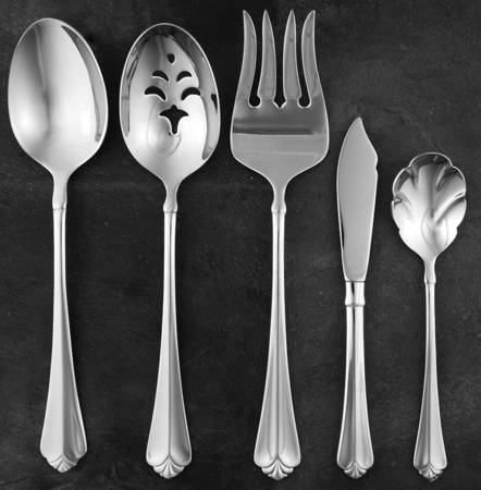 Juilliard (Stainless) 5 Piece Hostess Set by Oneida Silver